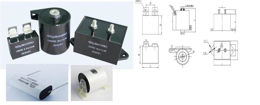 Manufacturer Custom Cbb15 Cbb16 DC IGBT Snubber Film Filter Capacitor