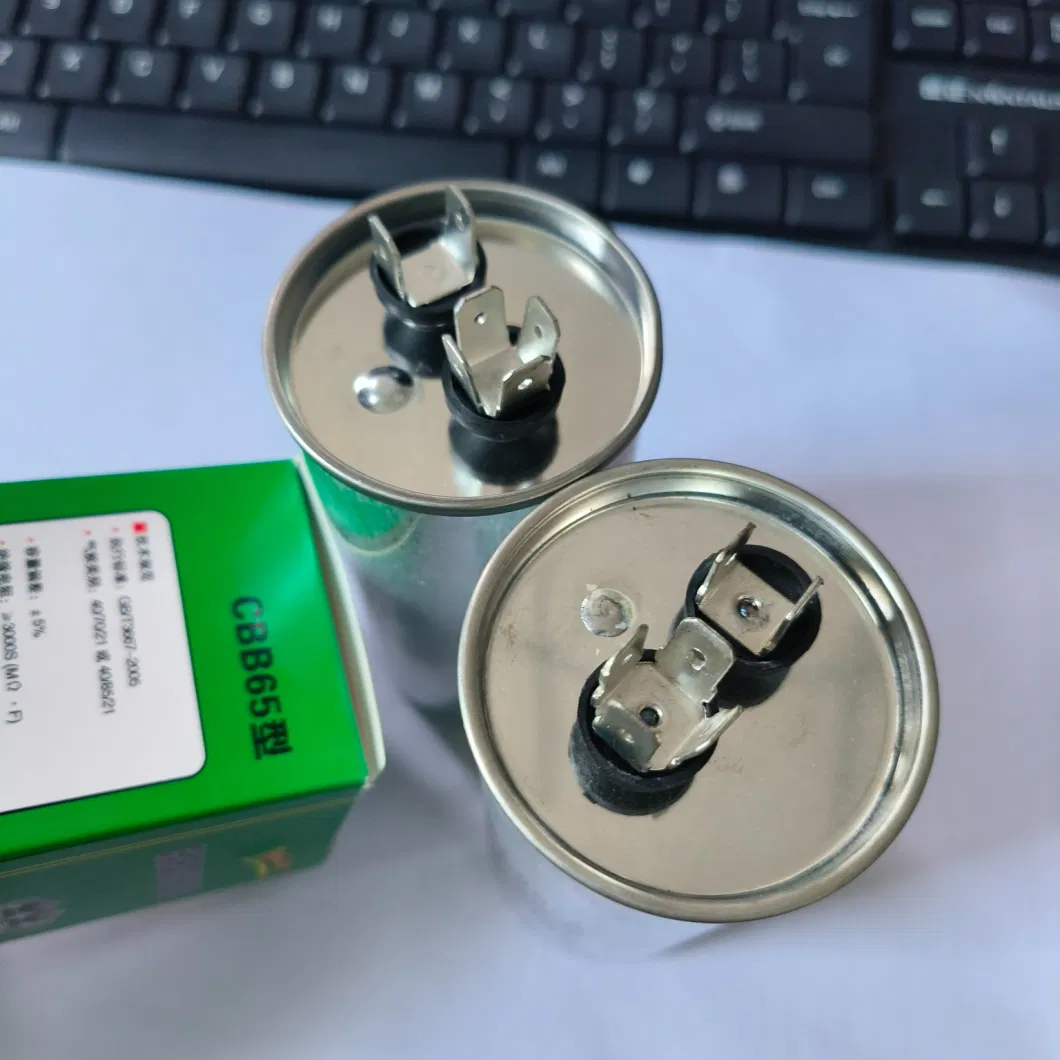 Marine Cbb65 Anti-Fog Metallized Film Aluminum Case Capacitor Manufacturers Wholesale Direct Sale