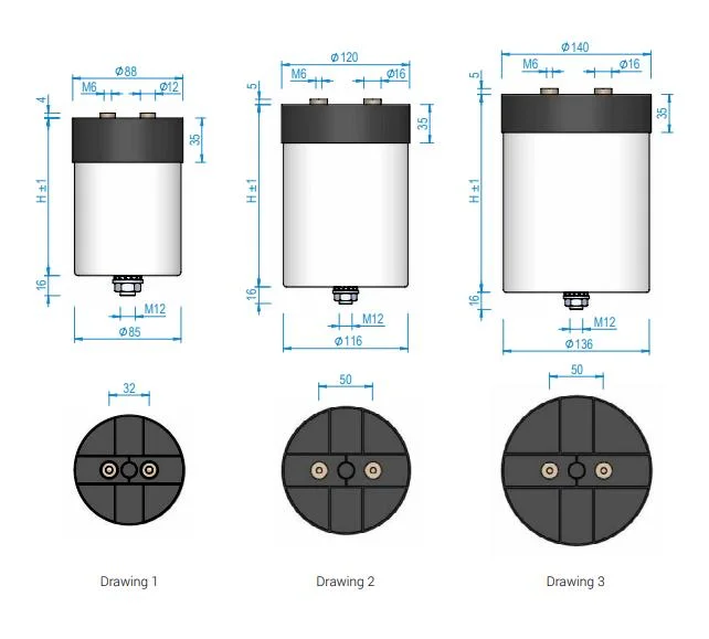 Metalized Film DC Support Capacitor for Hybrid Cars and Pure Electric