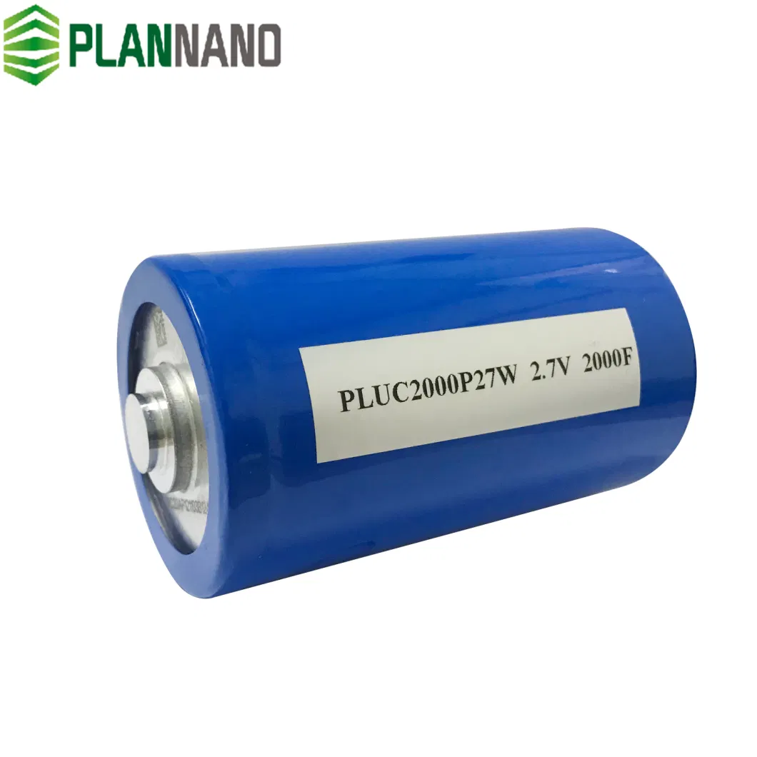 High Power Long Cycle Life 2.7V 2000f Supercapacitor/Ultracapacitor