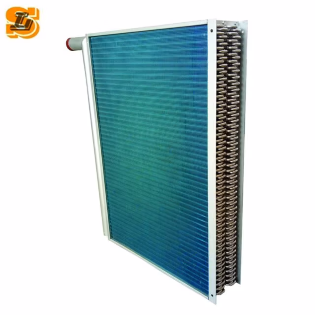 Freezer Refrigeration Parts Air Cooled Condenser with Axial Fans for Condensing Unit