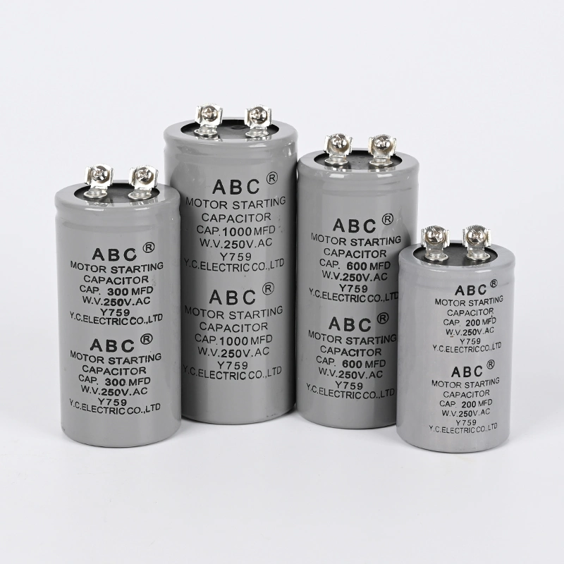 Customizable CD60 Aluminum Electrolytic Starting Capacitor with CNC Production and CE