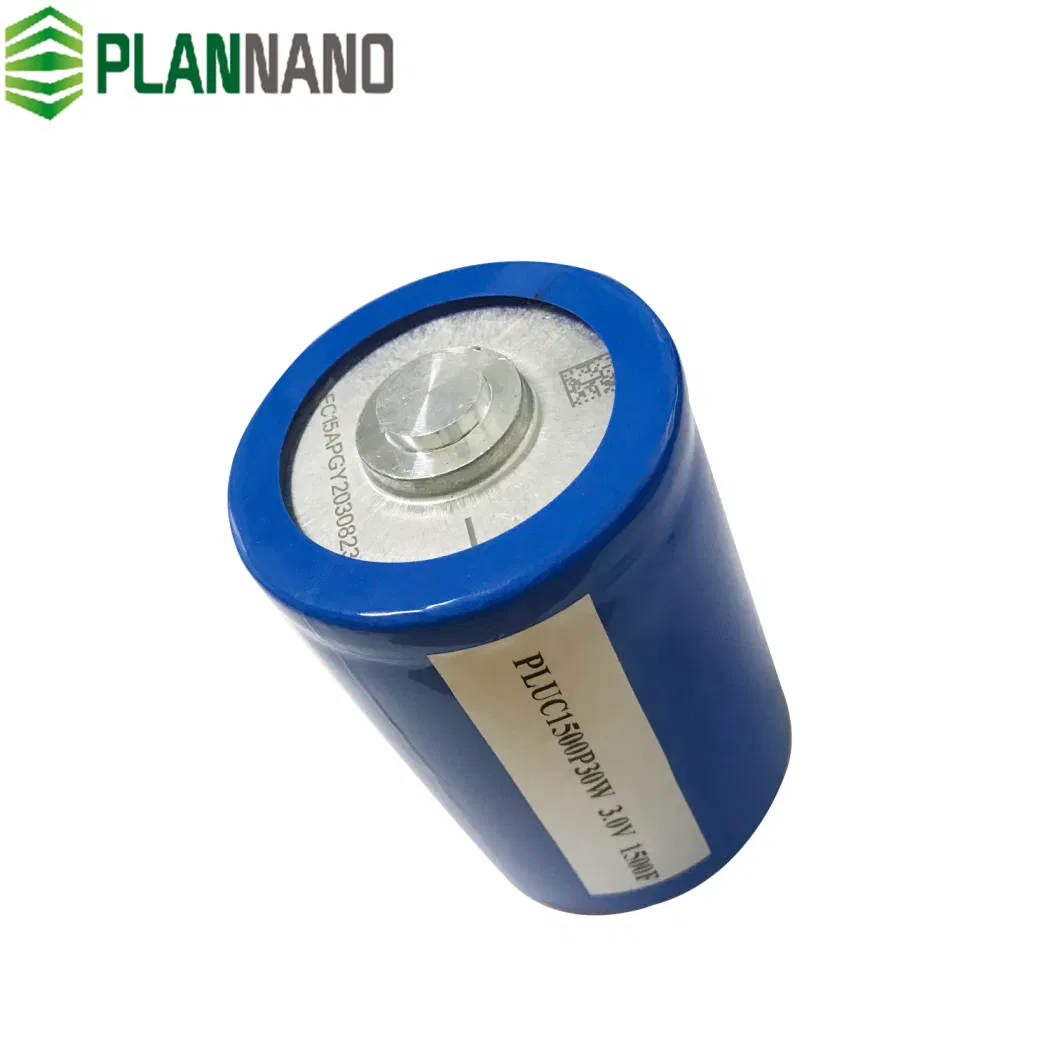 High Power Long Cycle Life 3V 1500f Supercapacitor/Ultracapacitor