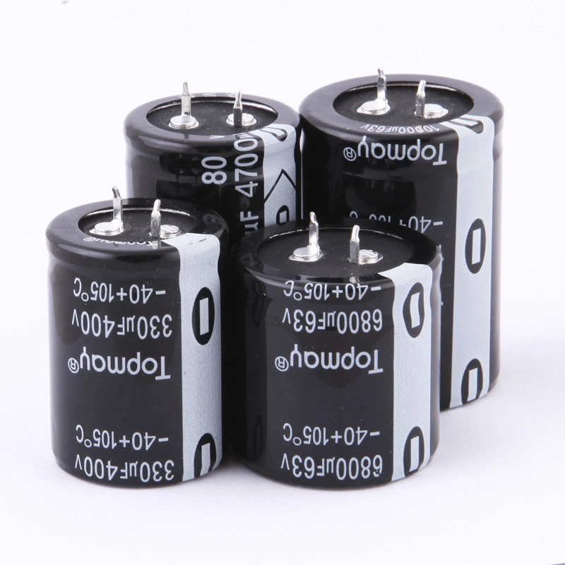 Snap-in High Frequency Low ESR Aluminum Electrolytic Capacitor 105c