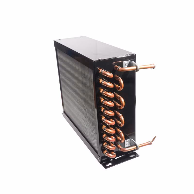 1.5HP Aluminum and Copper Refrigeration Single Fan Hole Condenser 4.4