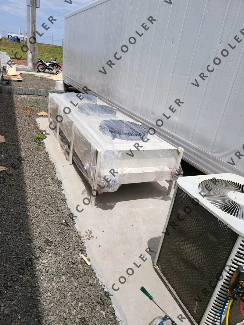 Defect Wagon Top Air Cooled Condenser for Dairy Processing