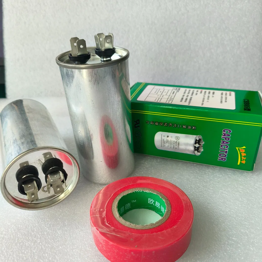 Starter Capacitor Cbb65 Air Conditioner Capacitor 450VAC35UF Quality Assurance Low Price