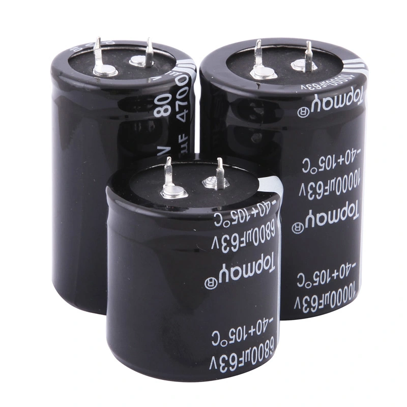 Snap-in High Frequency Low ESR Aluminum Electrolytic Capacitor 105c