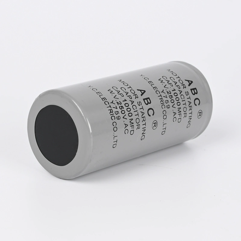 Customizable CD60 Aluminum Electrolytic Starting Capacitor with CNC Production and CE