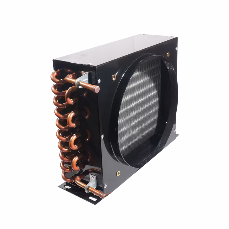 1.5HP Aluminum and Copper Refrigeration Single Fan Hole Condenser 4.4