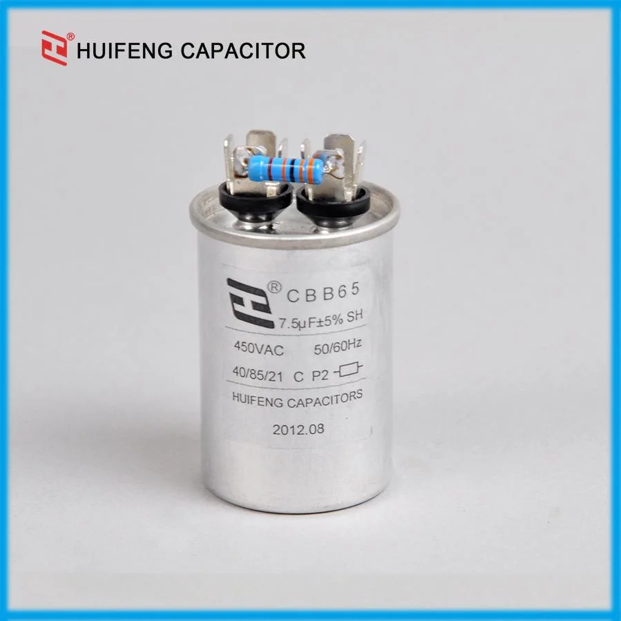 Super Durable Cbb65 Air Conditioner Capacitor with Resistance