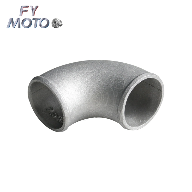 China Factory Universal 90 Degree 2.5 Inch 125mm Custom Cast Aluminum Elbow Pipe