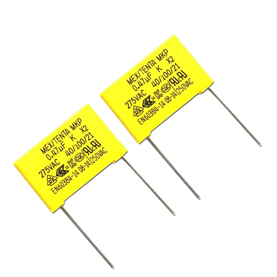 High Quality 0.33UF K X2 275V MKP X2 Polypropylene Film Capacitor