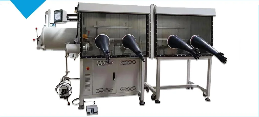 Lab1100d-8 Stainless Steel High Vacuum Glove Box for Semiconductor Super Capacitor