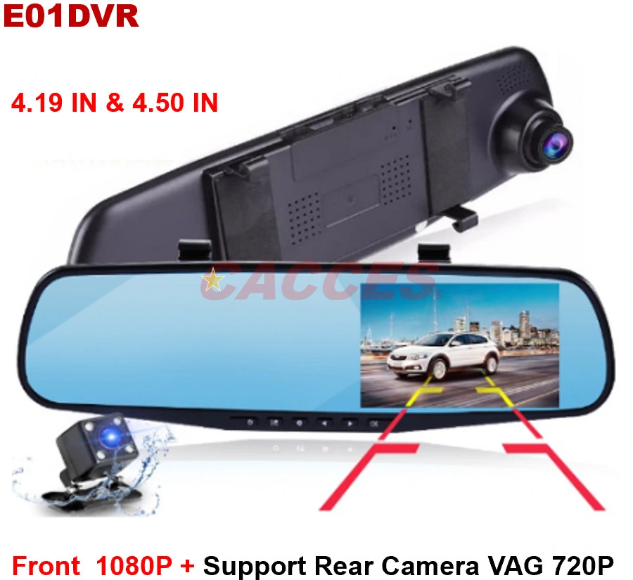 4K WiFi Front and Rear Dash Cam Max 512g SD Card, Dual Car DVR Dashboard Camera W/ Sony Stravis Night Vision,Super Capacitor,2 Inch IPS Display Driving Recorder