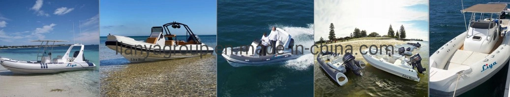 Liya 3.8-6.5m China Inflatable Rubber Boat Foldable Inflatable Boat