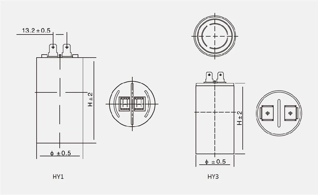 450V Best Selling Original Manufacturer CBB60 Fan Run Motor Starting Capacitor