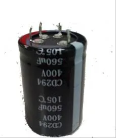 Four Pins Snap-in Terminal Aluminum Electrolytic Capacitor 105c