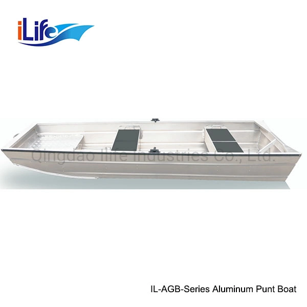 Ilife 4-8 Person 3.8 Aluminum Boat for Fishing Rescue Speed Boat for Sale