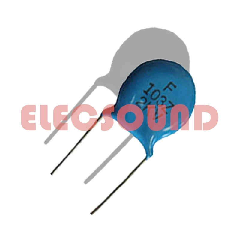 High Voltage Y5u Y5V 1kv 3kv Radial Disc Ceramic Capacitor