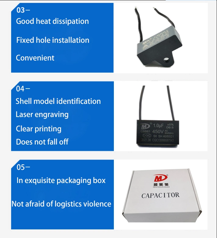 Custom Made Running Motor Capacitors