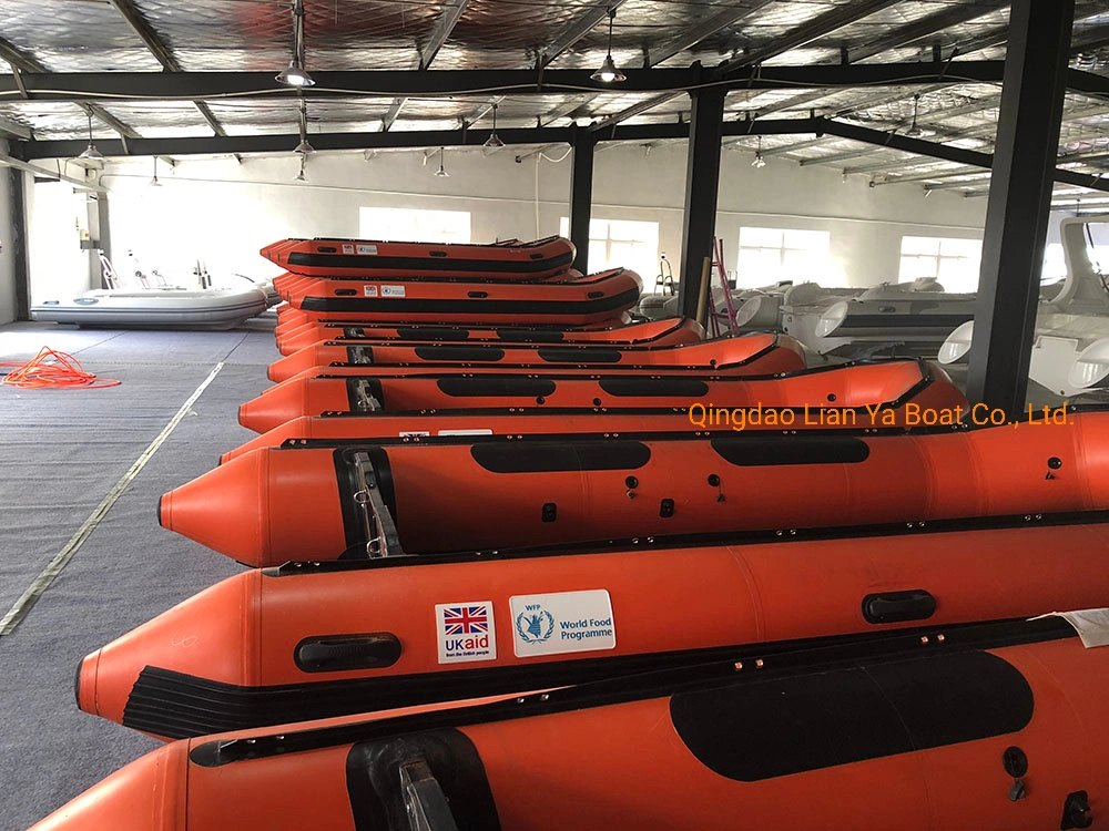 Liya 3.8-6.5m China Inflatable Rubber Boat Foldable Inflatable Boat