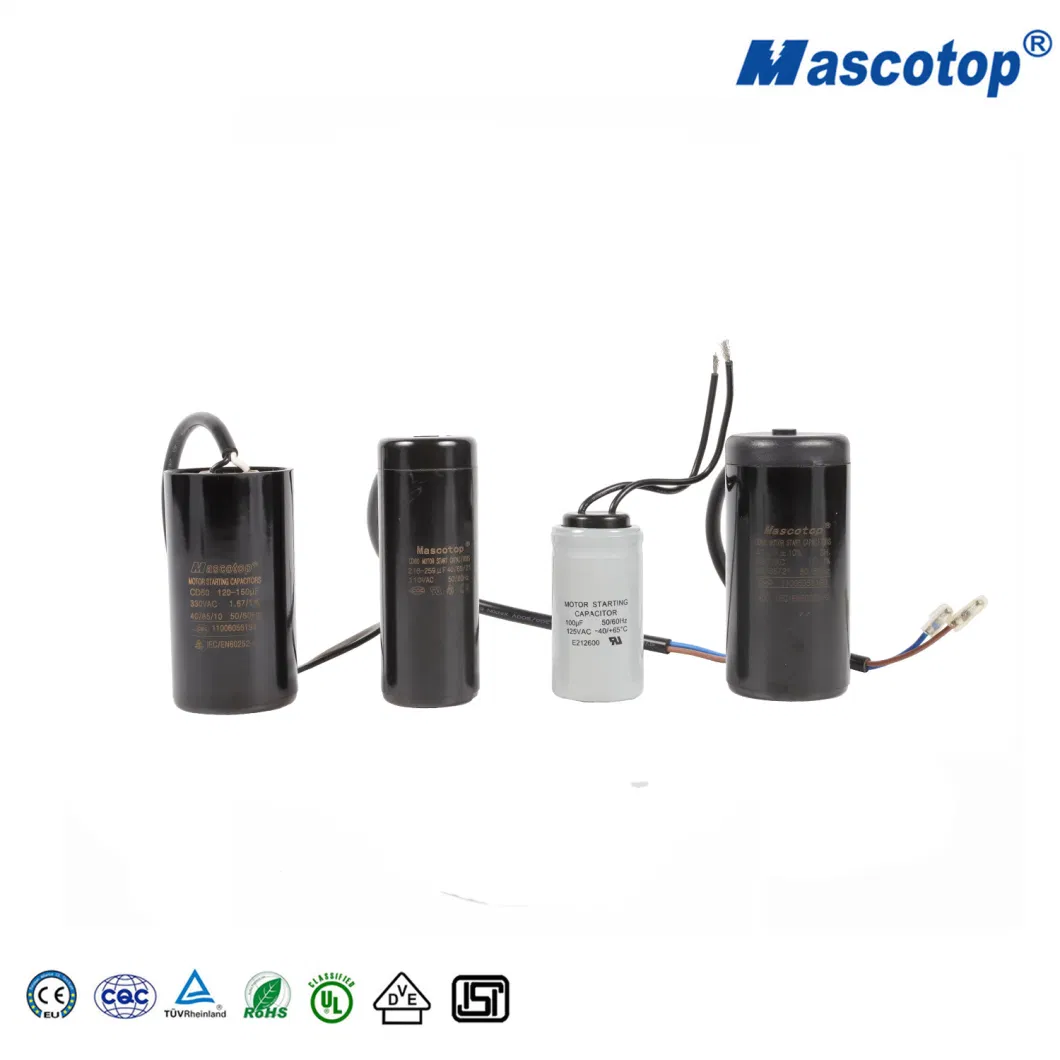 Electrical Start-up CD60 Electrolytic Capacitor 330V