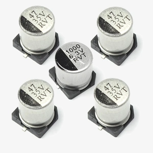 100 UF 2000hrs SMD Aluminum Electrolytic Capacitor 105c