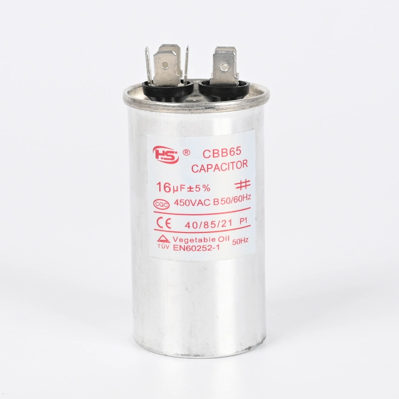 Cbb65 450V 45UF 50UF 60UF Aluminum Electron Capacitor Super Capacity