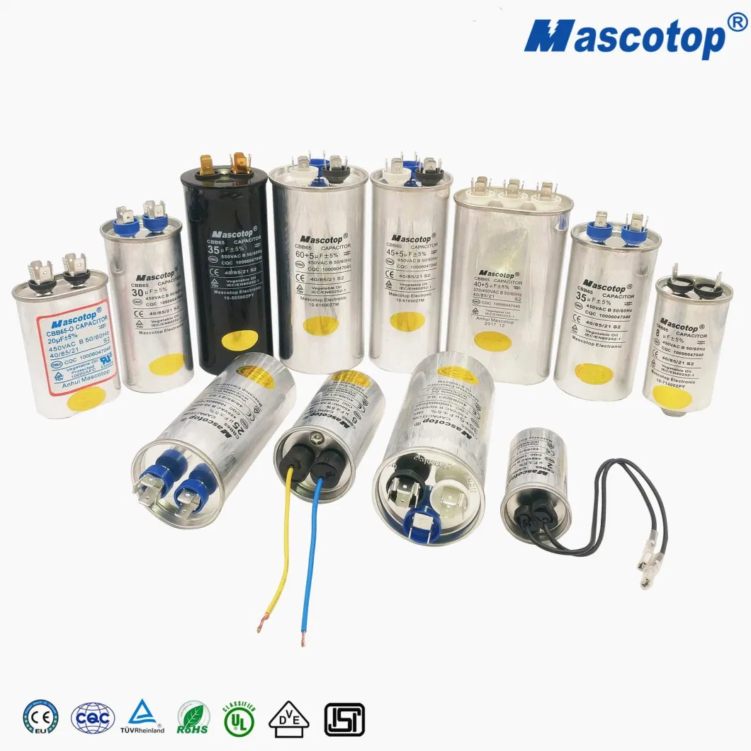 Mascotop Run Cbb65 Capacitor Made in China