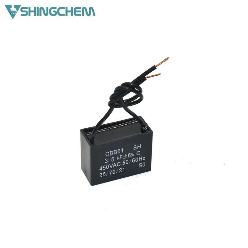 Original Manufacturer 3.5UF 250V Cbb61 AC Motor Run Capacitor