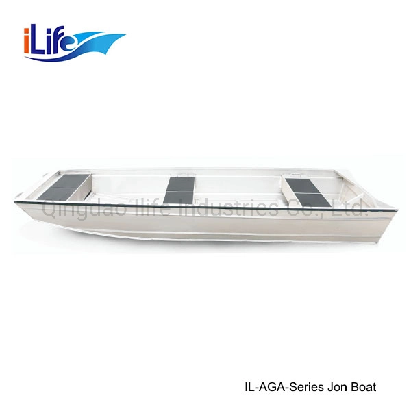 Ilife 4-8 Person 3.8 Aluminum Boat for Fishing Rescue Speed Boat for Sale