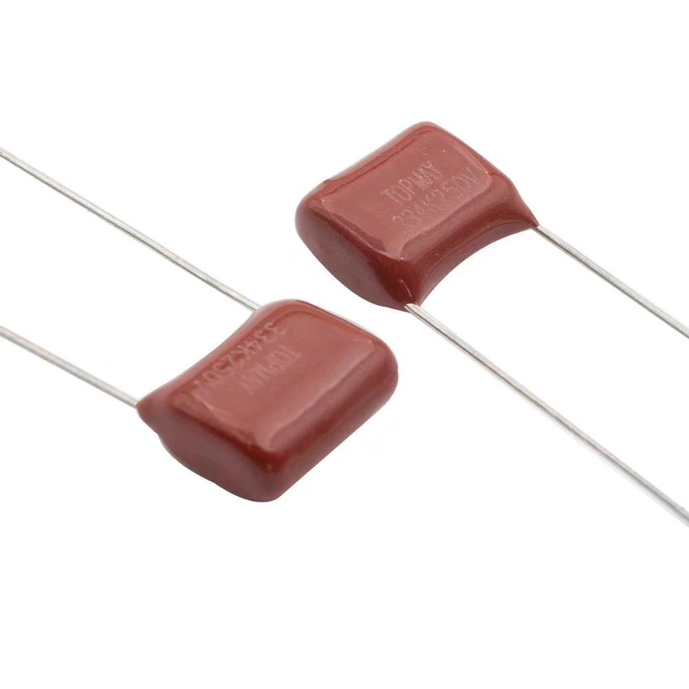 400V Metallized Polyester Film Capacitor Cl21 Large Lead Space Mef Capacitor Tmcf03