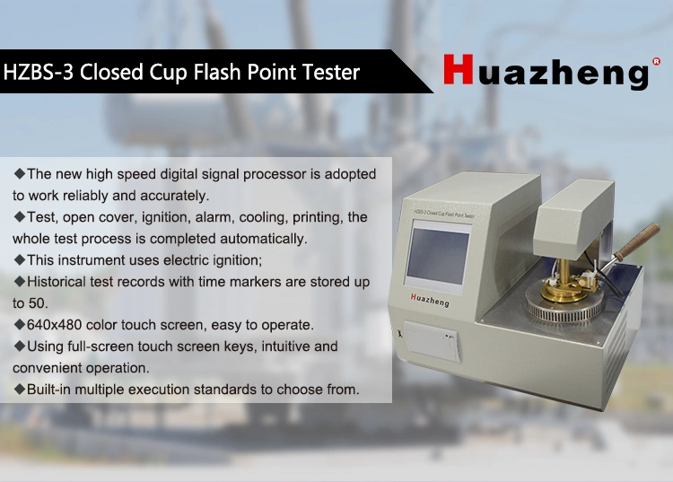 Premium Supplier Fully Automatic Oil Close Cup Flash Point Tester