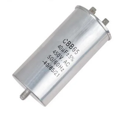 Black Colour Plastic Shell Start Capacitor for Refrigeration Compressor (CD60)