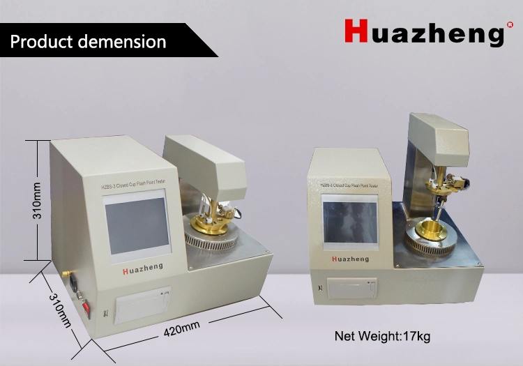 Premium Supplier Fully Automatic Oil Close Cup Flash Point Tester