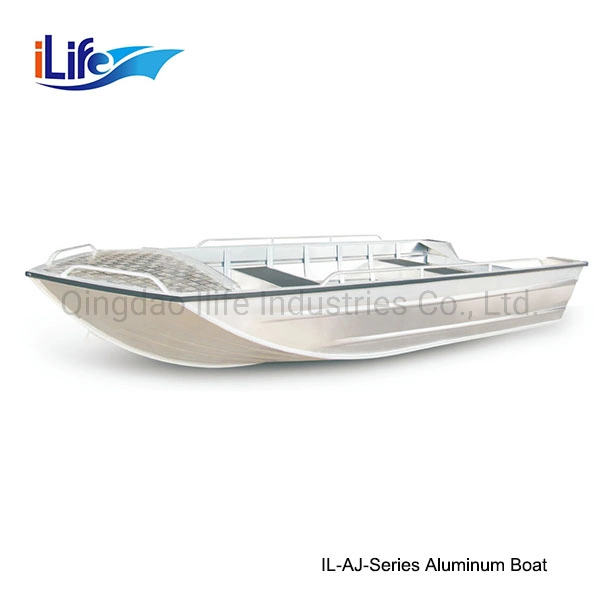 Ilife 4-8 Person 3.8 Aluminum Boat for Fishing Rescue Speed Boat for Sale