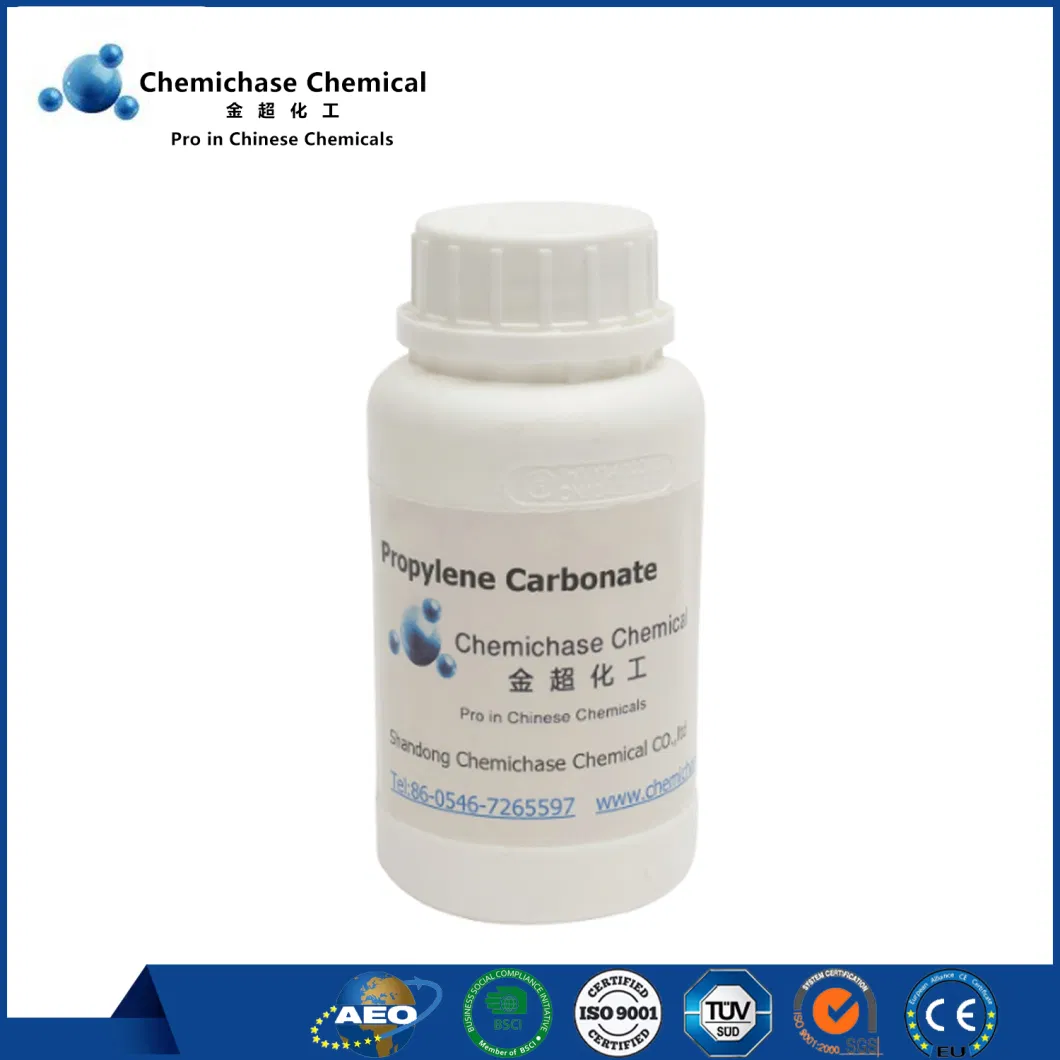 Propylene Carbonate CAS 108-32-7 for The Production of Lithium Batteries and Capacitor Electrolytes in The Electronics Industry Carbonato De Propileno