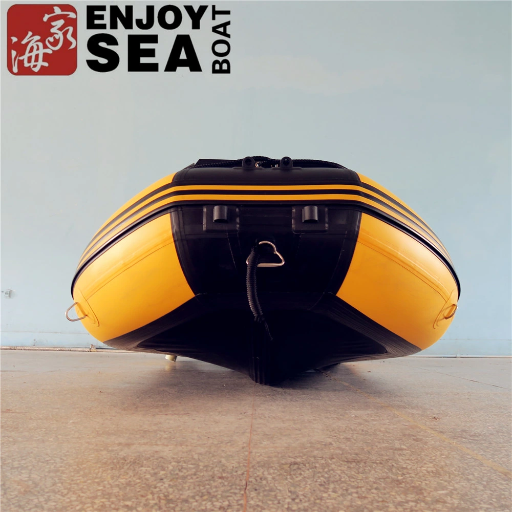 5 Person Aluminum Floor 3.8 M Rigid Inflatable Boat with CE