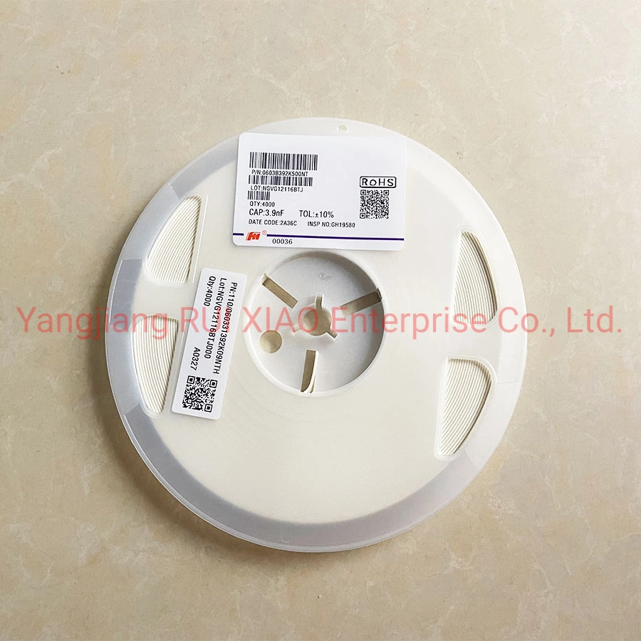 0603b392K500nt SMD Multilayer Ceramic Capacitor Resistor, Printer Equipment, Instrument, Machine