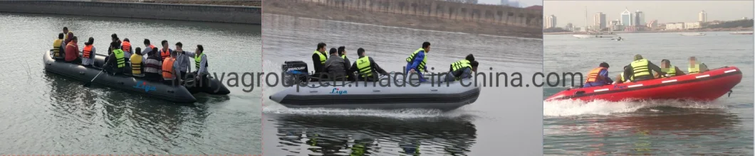 Liya 3.8-6.5m China Inflatable Rubber Boat Foldable Inflatable Boat