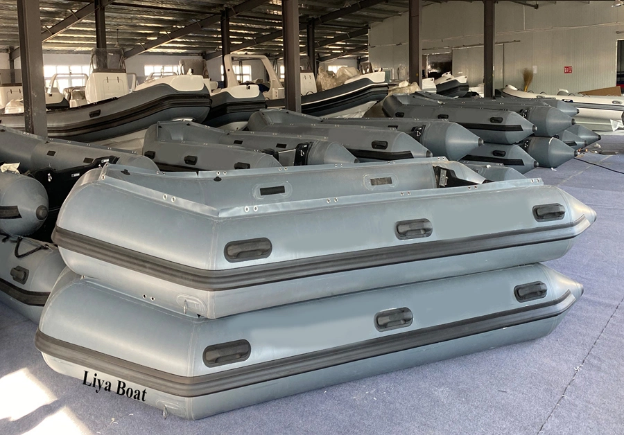 Liya 3.8-6.5m Rescue Boat Inflatable Boats Rubber Dinghy