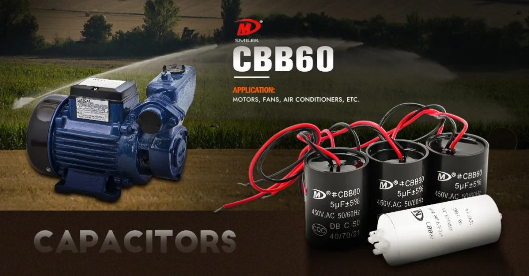 Wood Working Machine Capacitor Manufacturer Cbb60 Capacitor