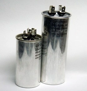 White Air Conditioner Part Start Run Motor Capacitor (CBB65)