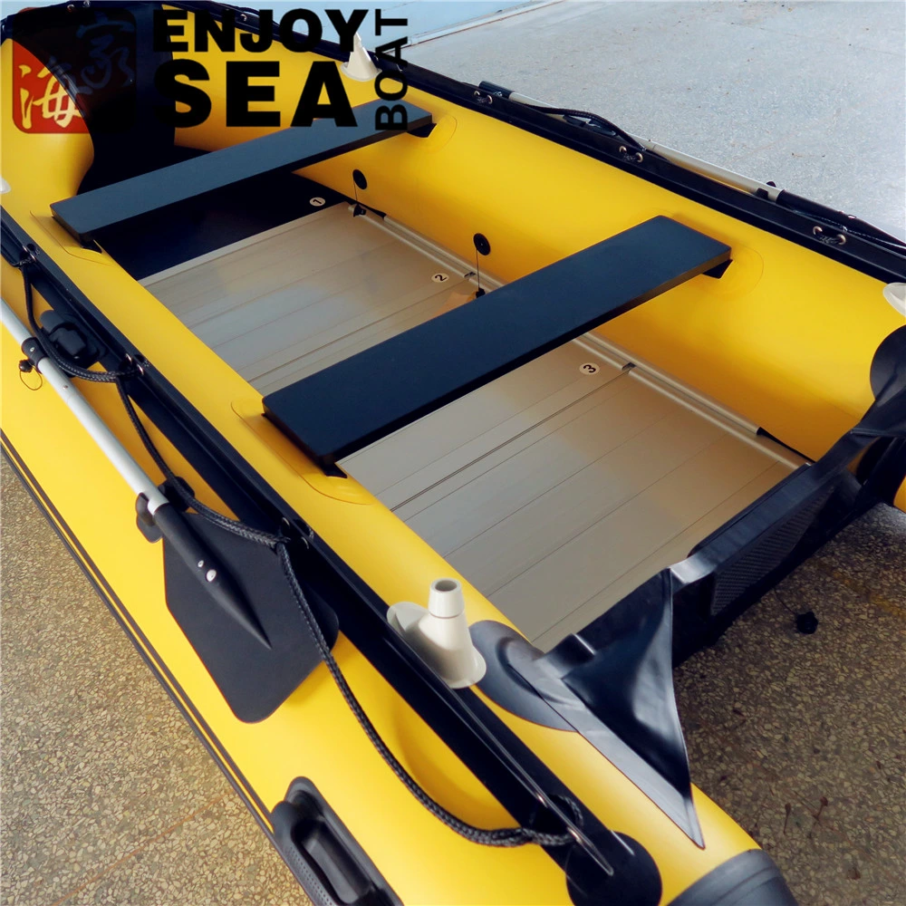 5 Person Aluminum Floor 3.8 M Rigid Inflatable Boat with CE