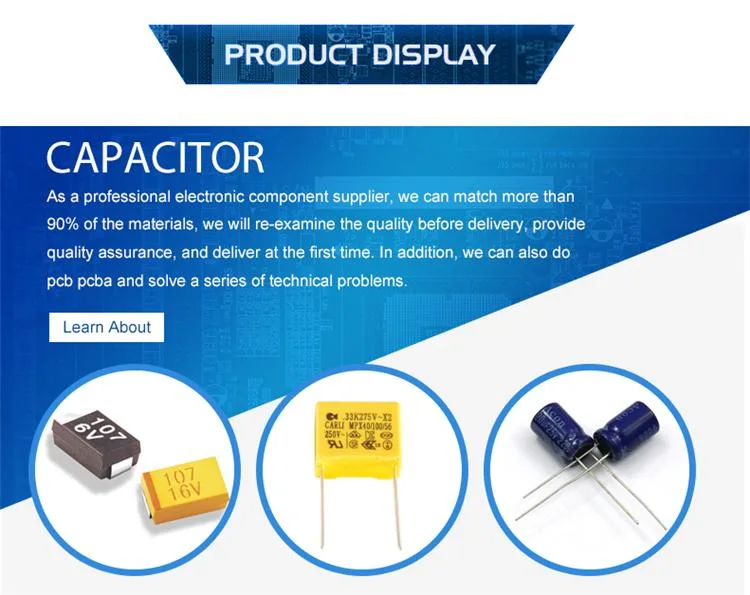 High Quality Aluminum Electrolytic Capacitor Manufacturer Factory