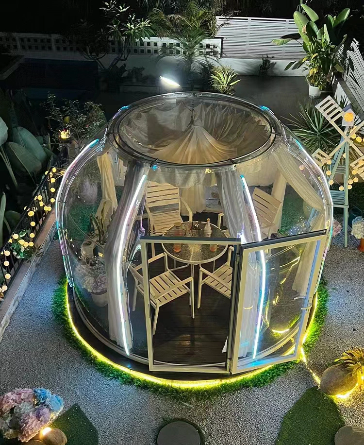 2024 Explosive New Products Customized Outdoor PC Tent Transparent Dome Star Bubble House Ys2.2