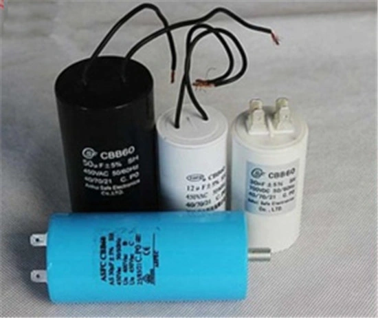 Best Selling Hot China HVAC Parts Cbb60 AC Motor Run Capacitors Electrolytic Capacitor