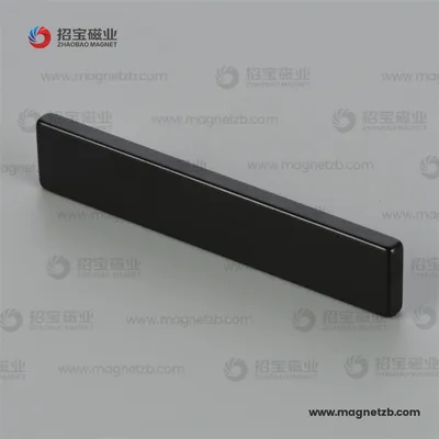 NdFeB Magnet Permanent Strong Rare Earth Neodymium <a href='/magnet-ring/'>Magnet Ring</a> with Nickel Coating Strip Shape Magnet