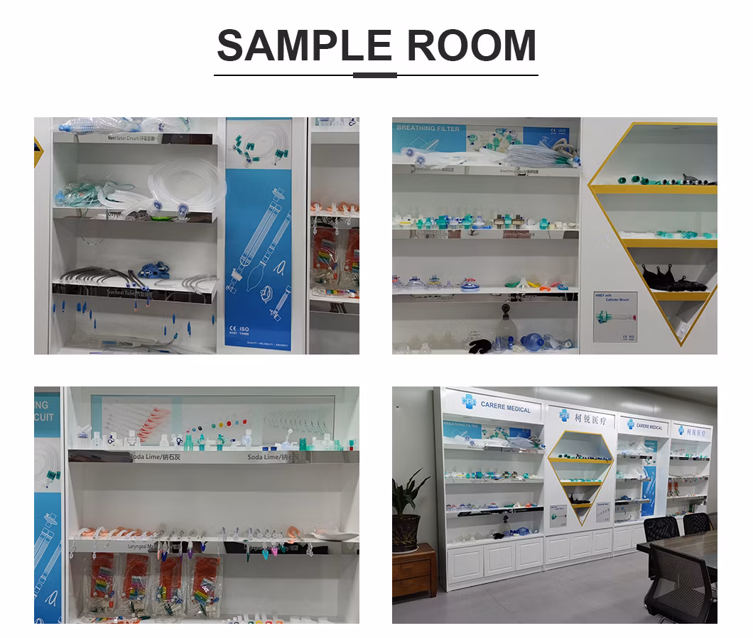 Factory Direct Sale Medical Machine Medical Products PP Material Hme Filter Adult with Label Around for Anesthesia &amp; Respiration System